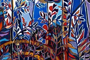 Зображення "Осінь" від Олеся Сікора, розмір: 90х60 см, матеріали: полотно, олія, медіум: Живопис, місто: Дрогобич, серія: Квіти і пташки, ціна: ₴31000 Фото 2 з 2.